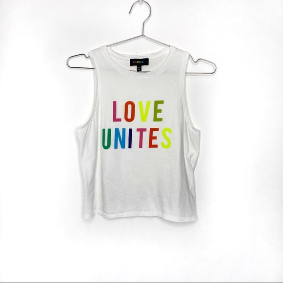 Express Love United Rainbow Pride Tank - Picture 2 of 7